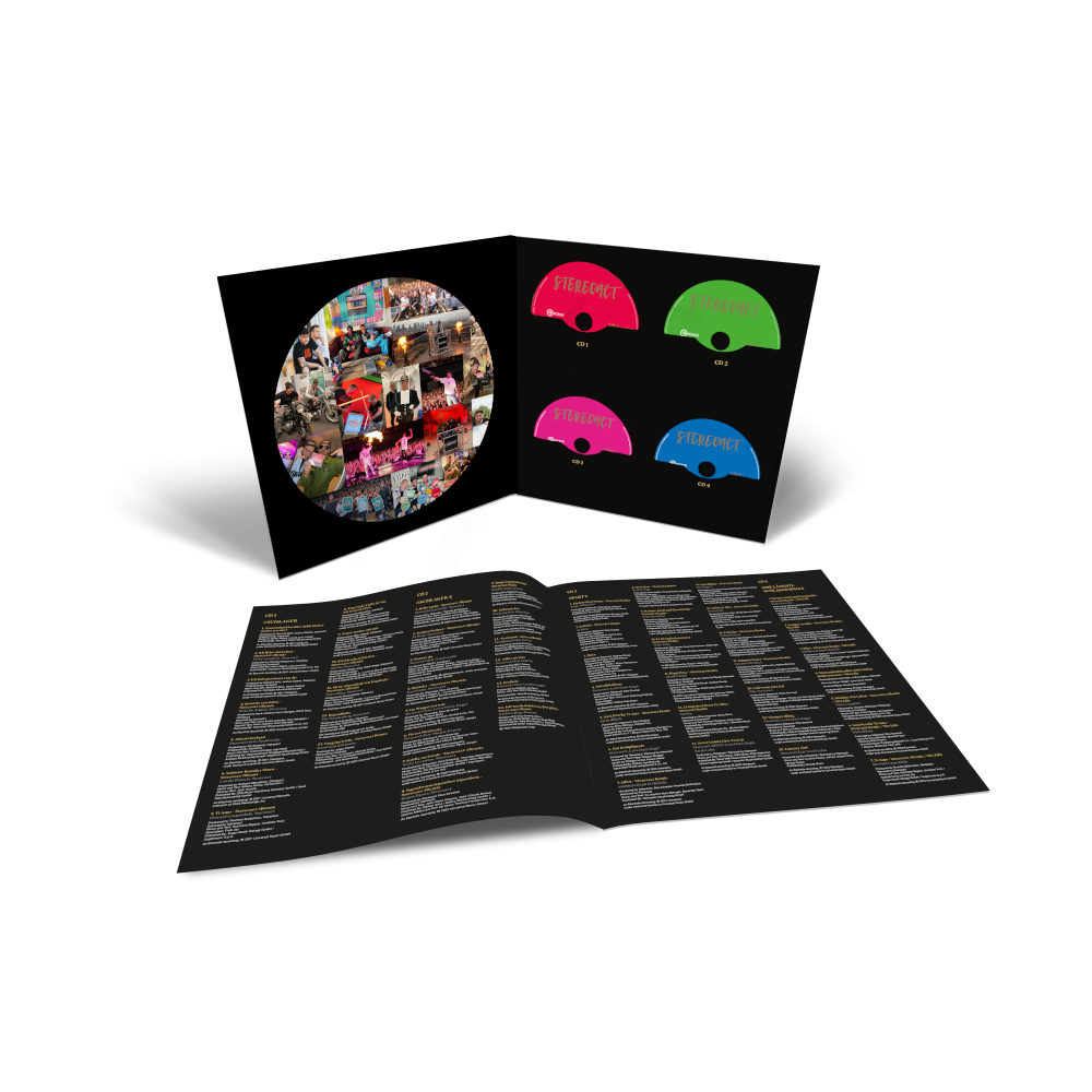 Stereoact #Jubiläums Best Of 4CD Box 424248