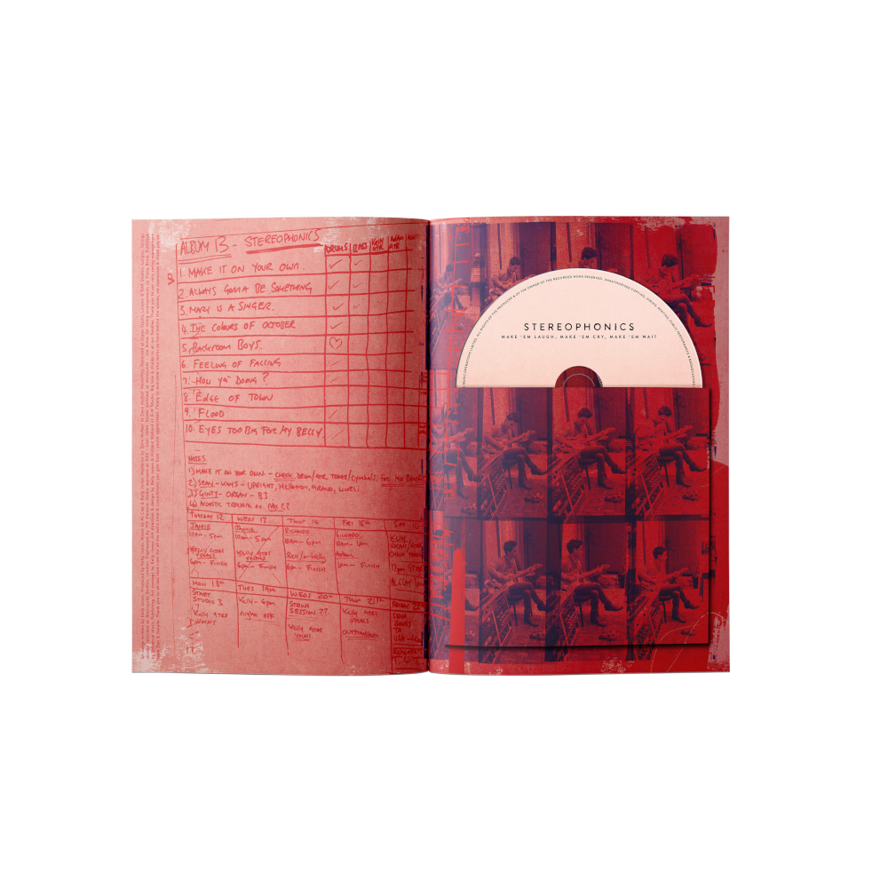 Stereophonics Make 'em Laugh Make 'em Cry Make 'em Wait CD Zine 395645