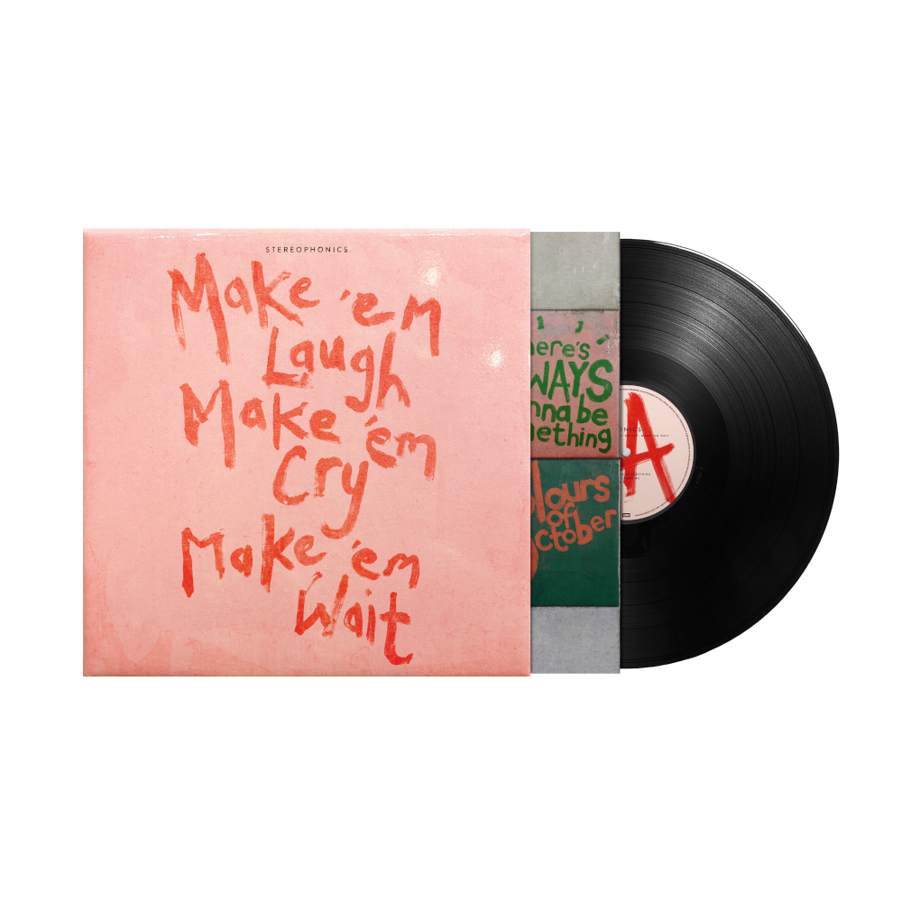 Stereophonics Make 'em Laugh Make 'em Cry Make 'em Wait Recycled Black Vinyl 395627