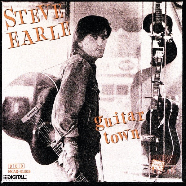 Steve Earle Guitar Town 1LP Orange 443101