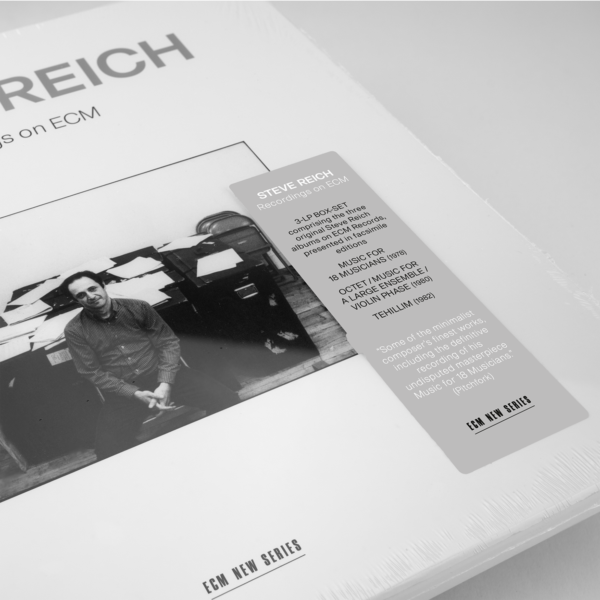 Steve Reich & Various Steve Reich: Recordings on ECM 3LP 454251