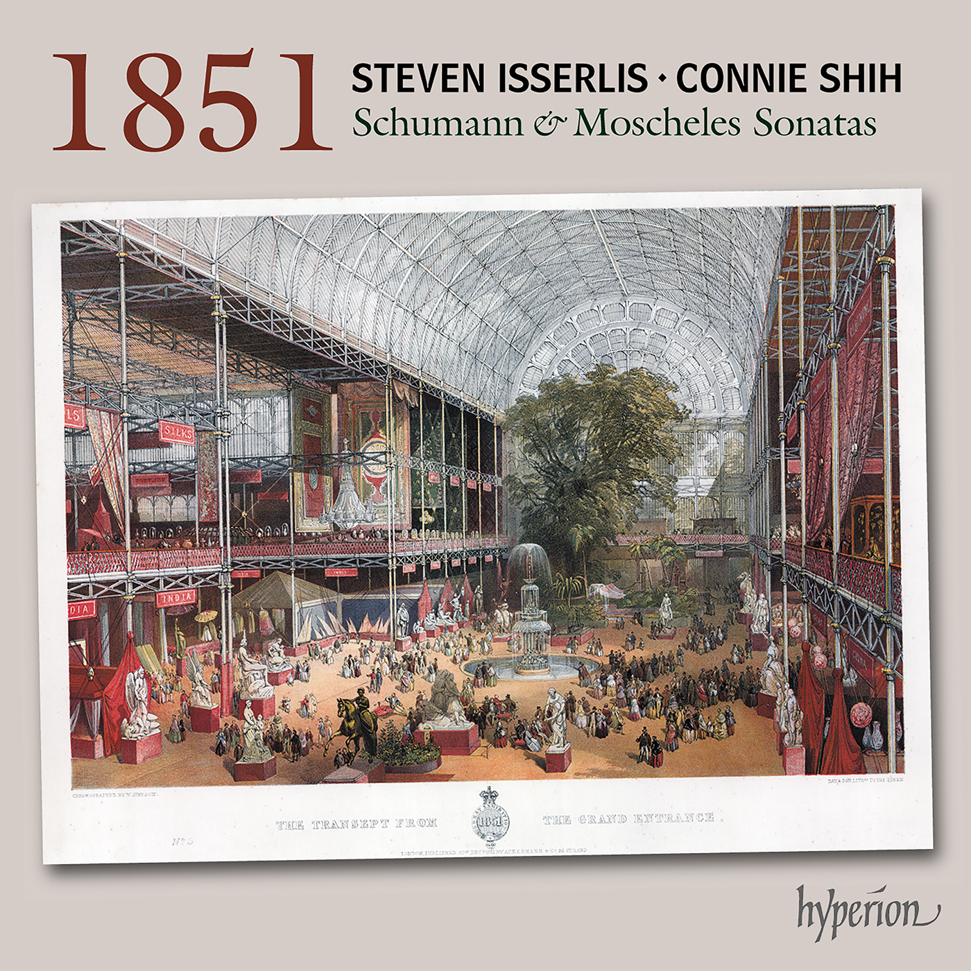 Steven Isserlis & Connie Shih Schumann & Moscheles: 1851 Cello Sonatas 1CD 426210