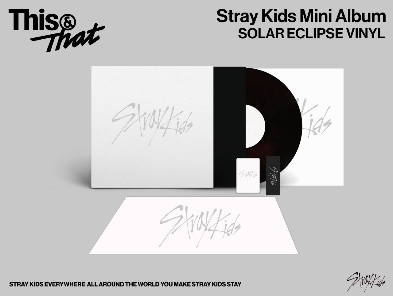 Stray Kids THIS & THAT (SOLAR ECLIPSE LP) LP 453099