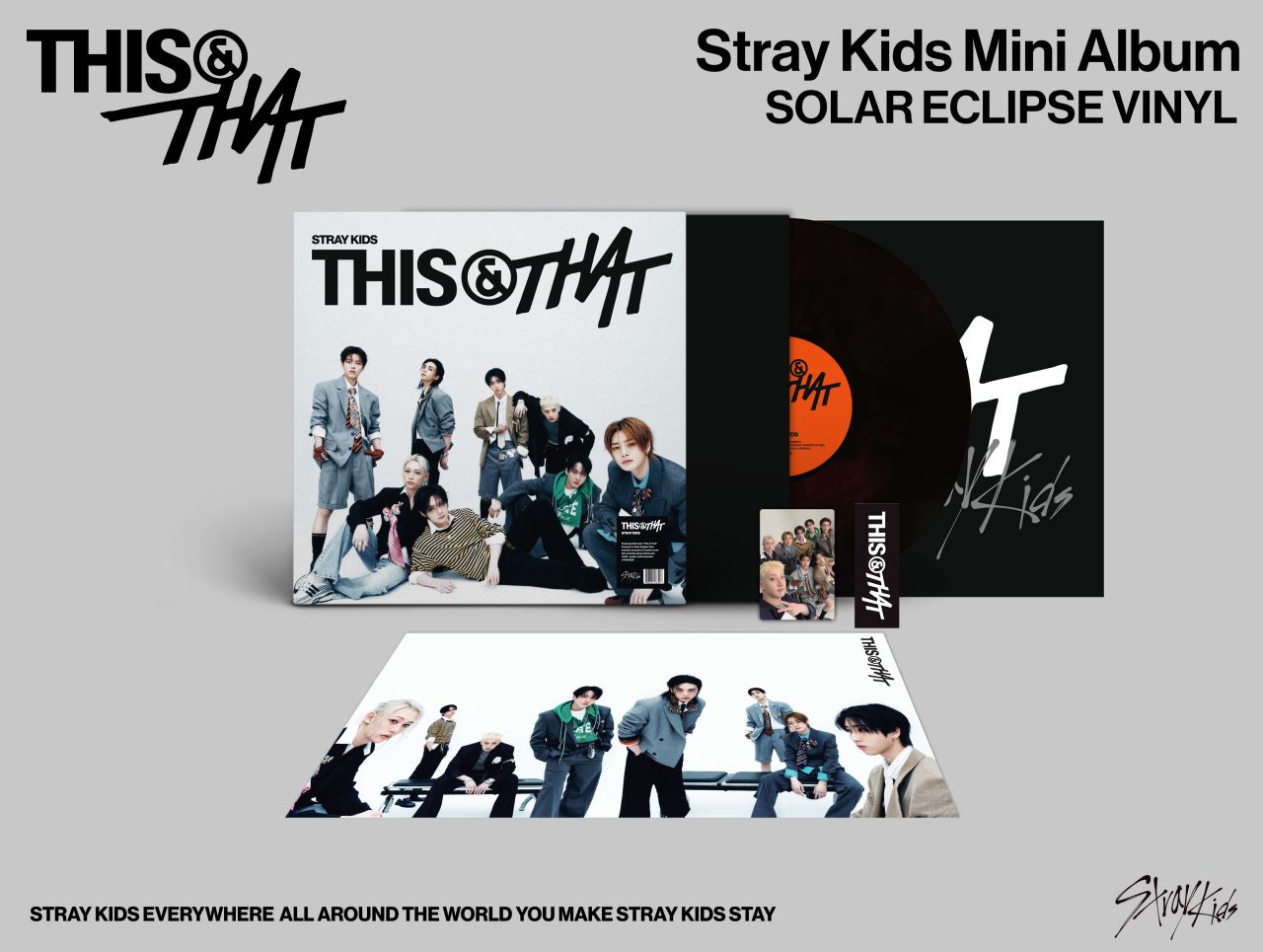 Stray Kids THIS & THAT (SOLAR ECLIPSE LP) LP 455971