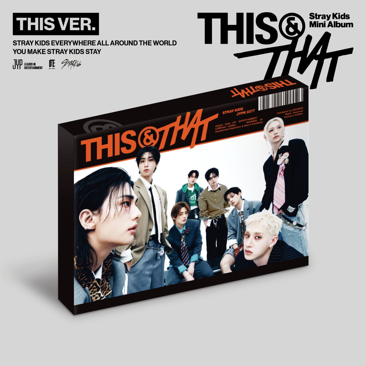 Stray Kids THIS & THAT (THIS VER.) CD 455975