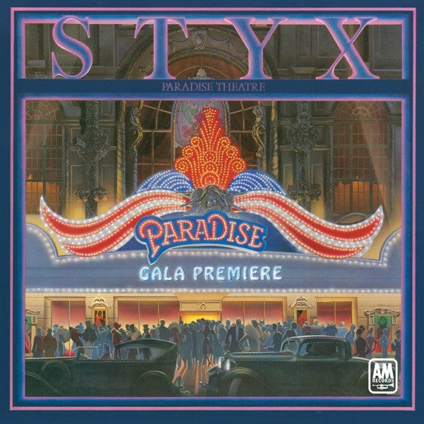 Styx Paradise Theatre 1LP Aqua Blue 443109