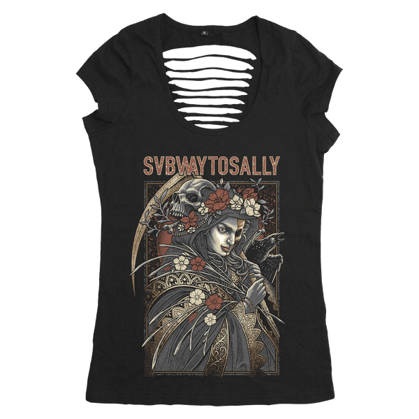 Subway To Sally - Floral Grim Reaper (Girlie Shirt)