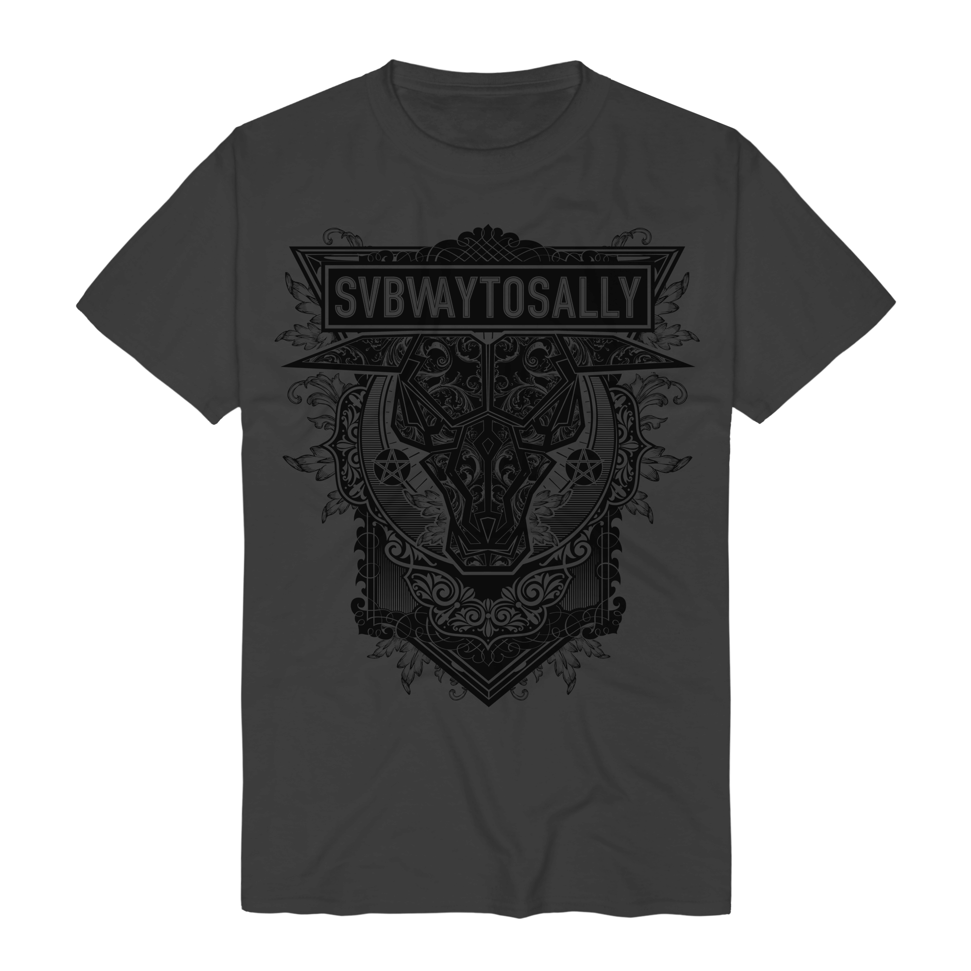 Subway To Sally Floral Logo T-Shirt 437073