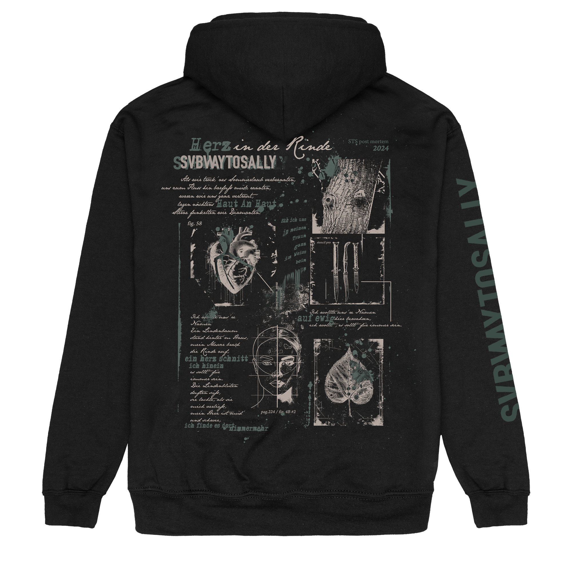 Subway To Sally Herz in der Rinde Kapuzenjacke 386701