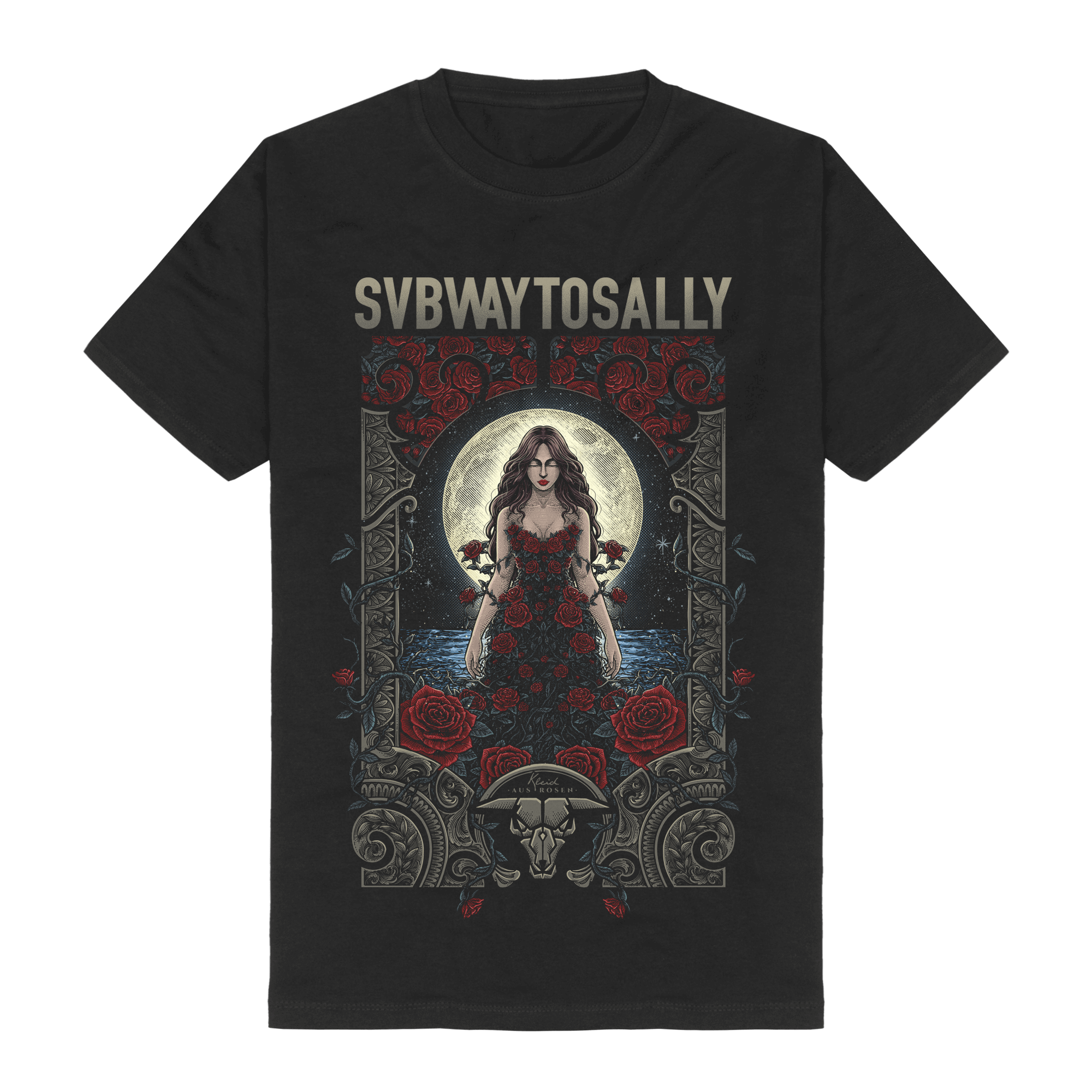 Subway To Sally Kleid aus Rosen Mond T-Shirts 434985