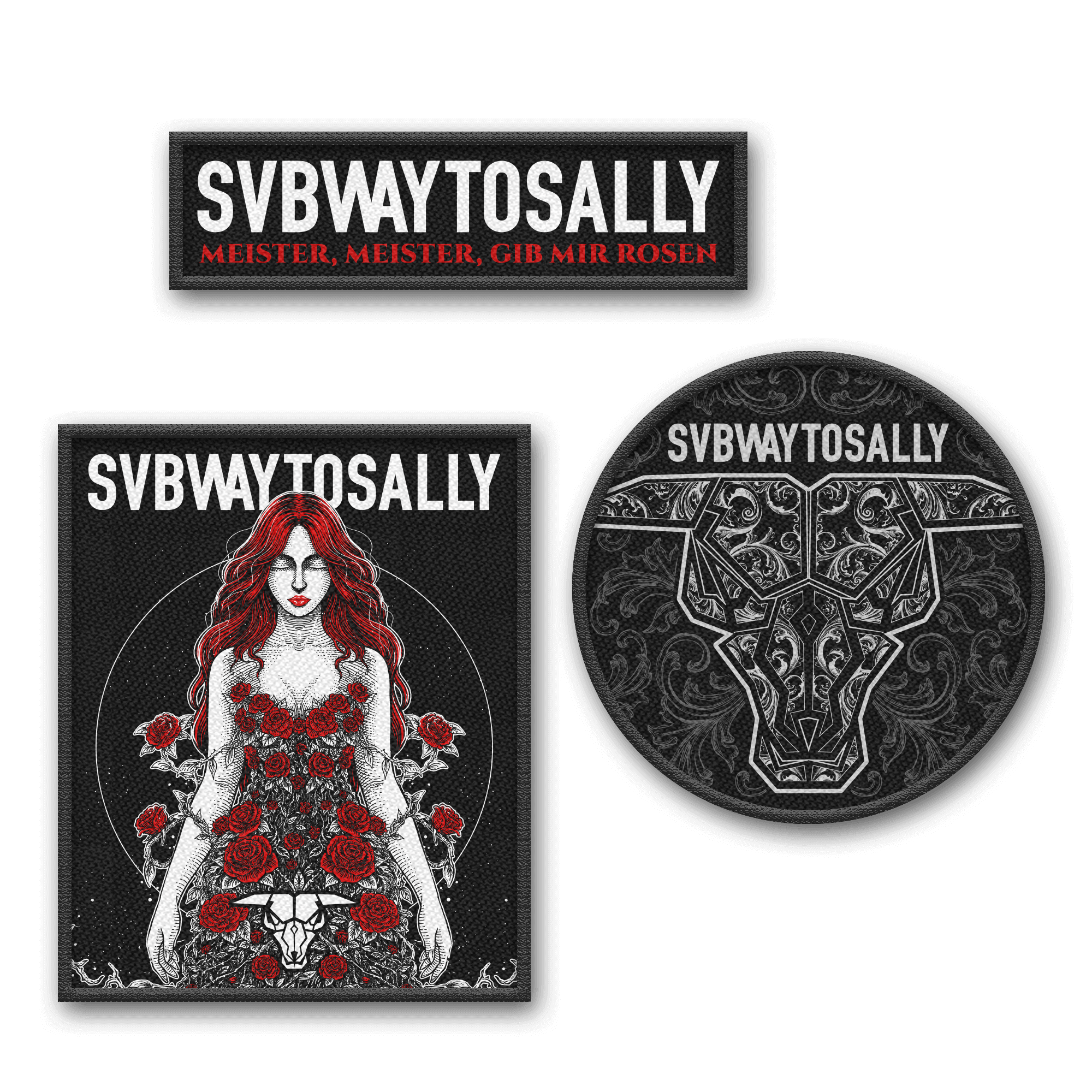 Subway To Sally Kleid aus Rosen Patch 438627