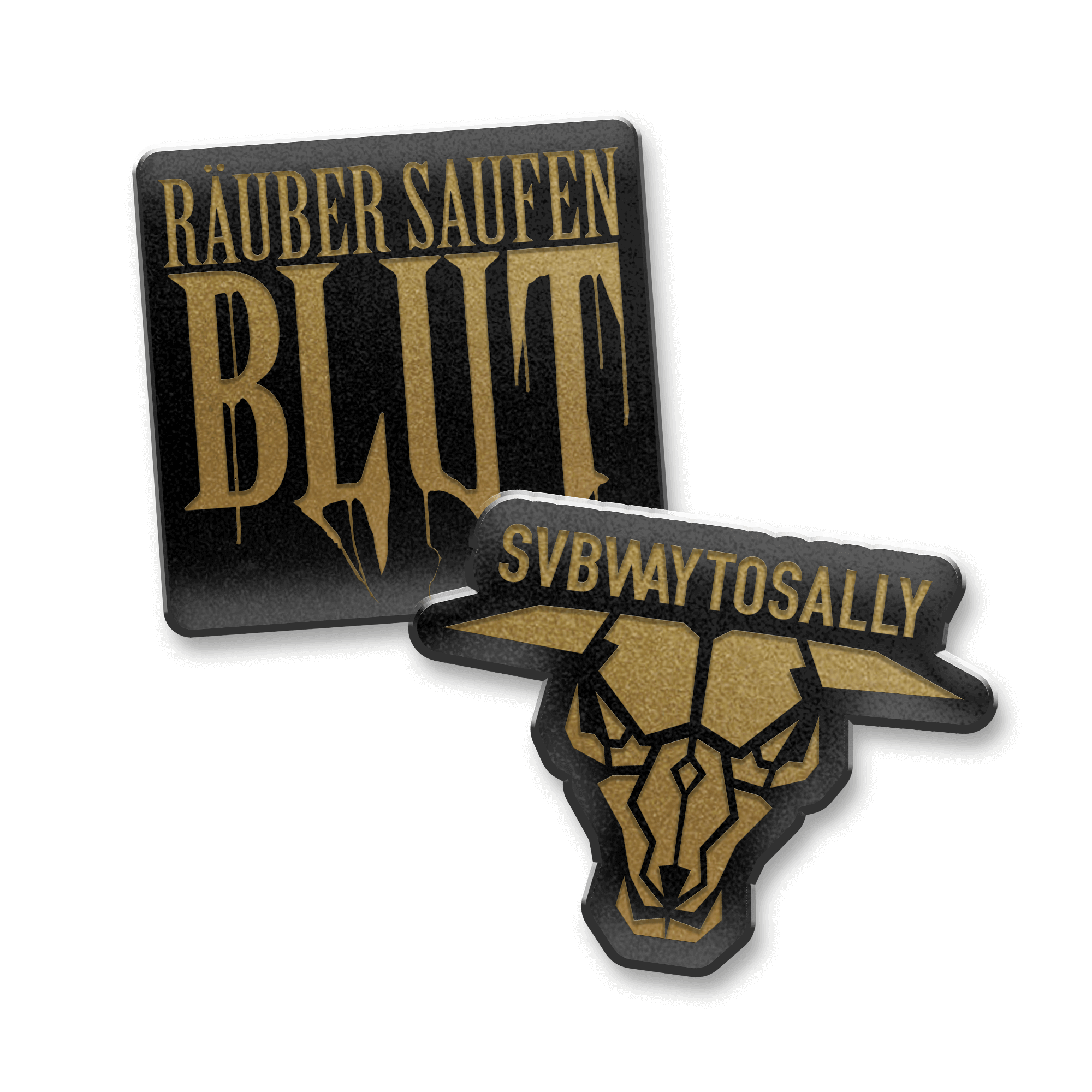 Subway To Sally Räuber saufen Blut Button-Pin 429876