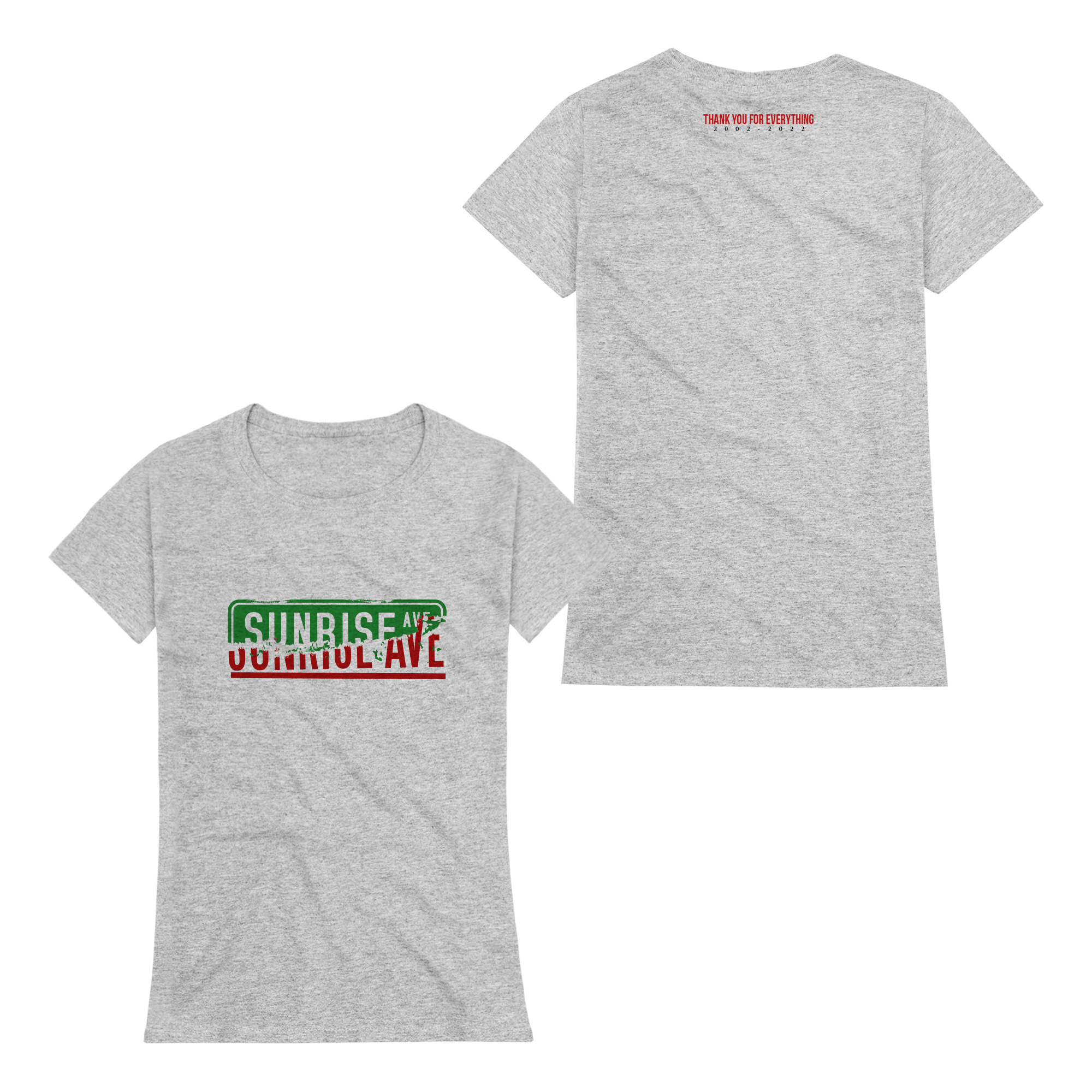 Sunrise Avenue Logo Twist Girlie Shirt 179447