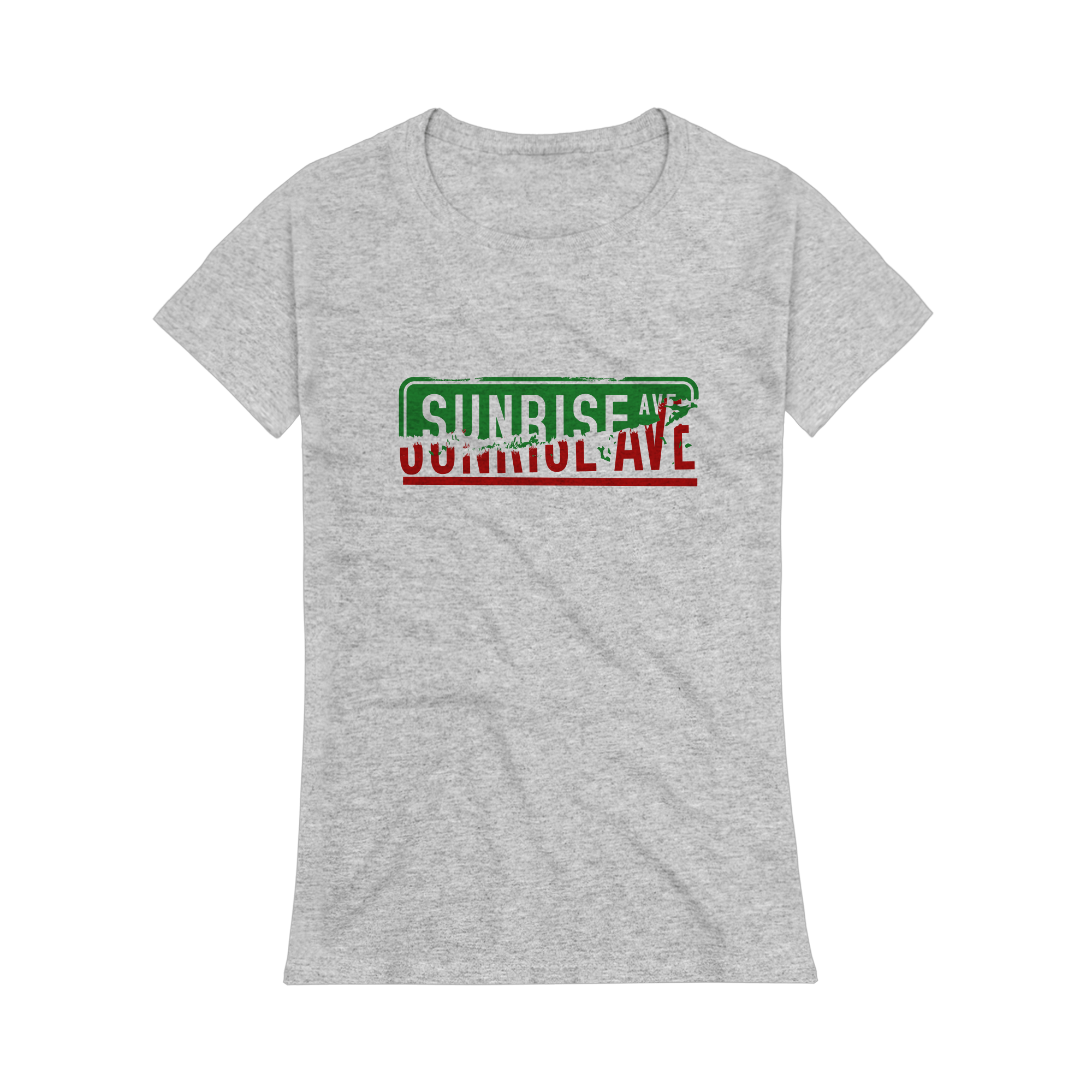 Sunrise Avenue Logo Twist Girlie Shirt 179489