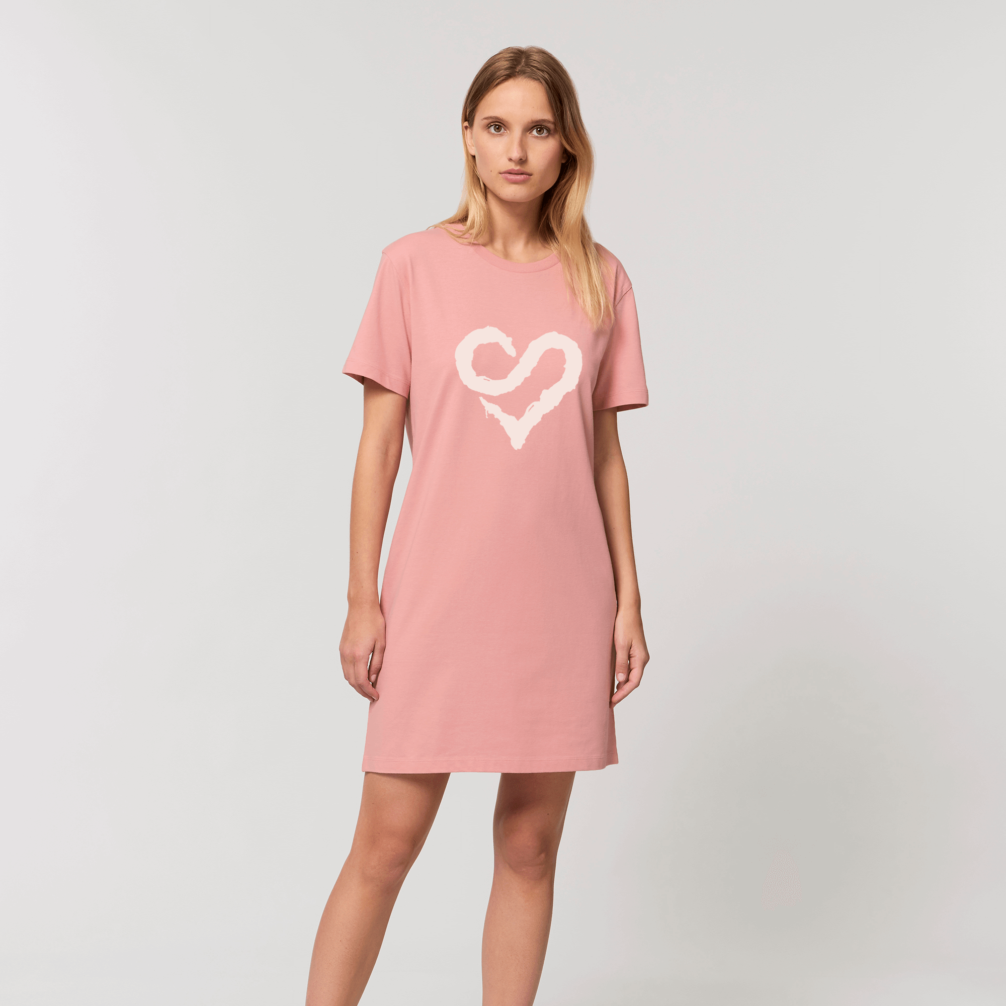 Sunrise Avenue Summer Heart T-Shirt Shirt Dress 179629