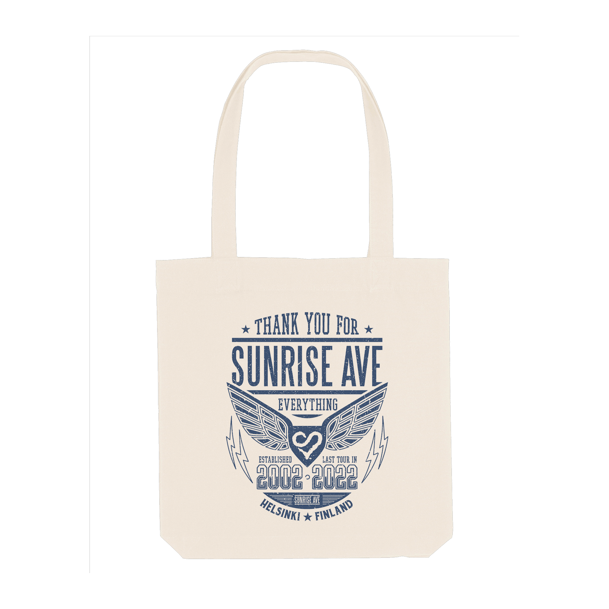 Sunrise Avenue Winged Heart Shopper Bag 179790