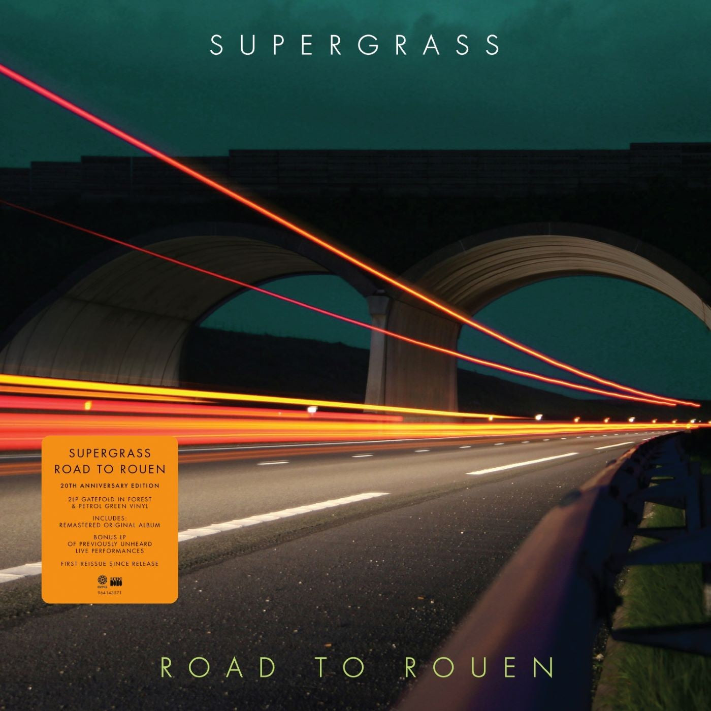 Supergrass Road to Rouen  (20th Anniversary Edition) Green 2LP 418754