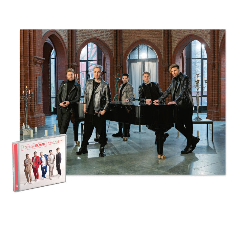 TEAM 5ÜNF Einmal Boyband und zurück CD + Poster 180273