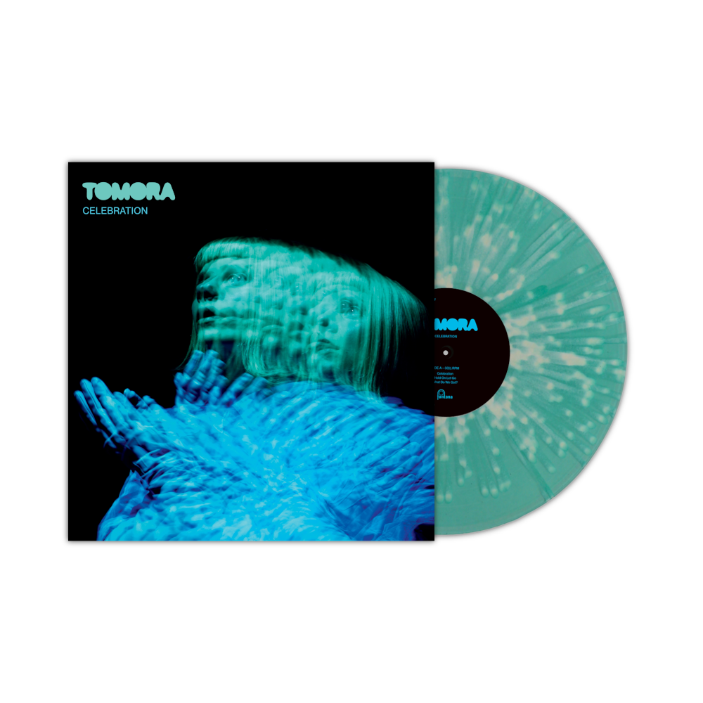 TOMORA CELEBRATION TRITON TEAL SPLATTER VINYL 460039