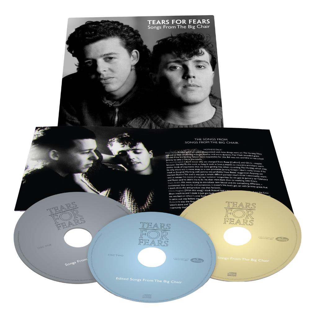Tears For Fears Songs From The Big Chair - 40th Anniversary 3CD 422050