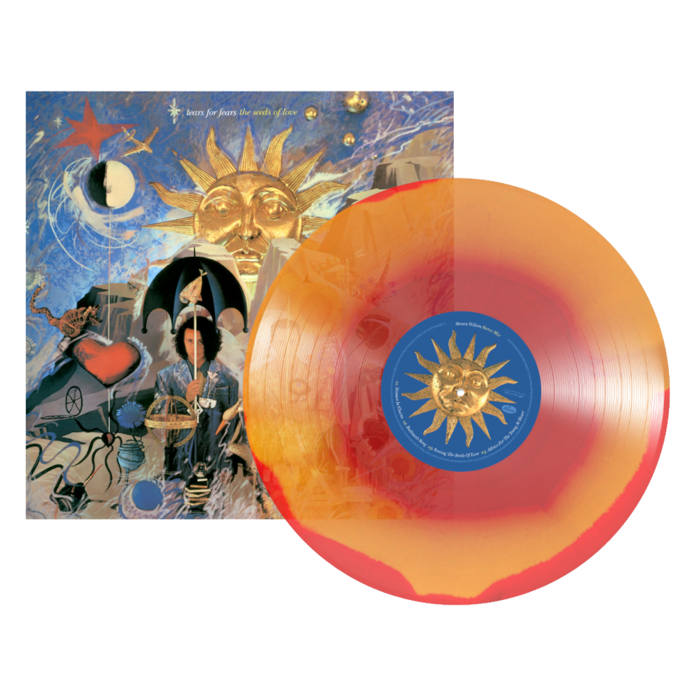 Tears For Fears The Seeds Of Love Exclusive Sunburst Orange & Red Vinyl LP 457479
