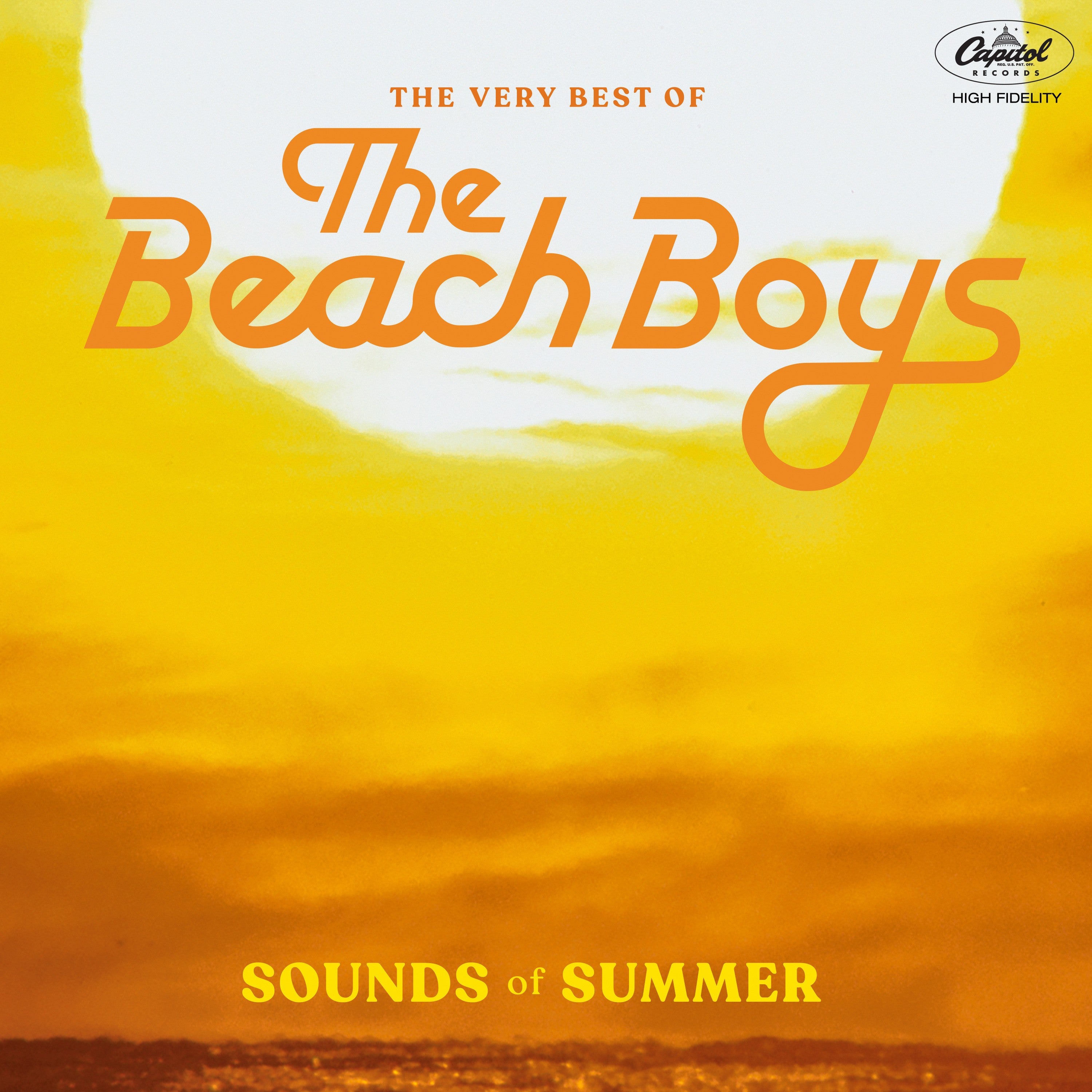The Beach Boys Sounds Of Summer Limited Sunrise Orange/Yellow Vinyl LP 424568