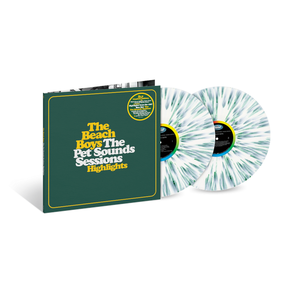 The Beach Boys - The Pet Sounds Sessions Highlights (Exclusive Limited White / Green Splatter Vinyl 2LP)