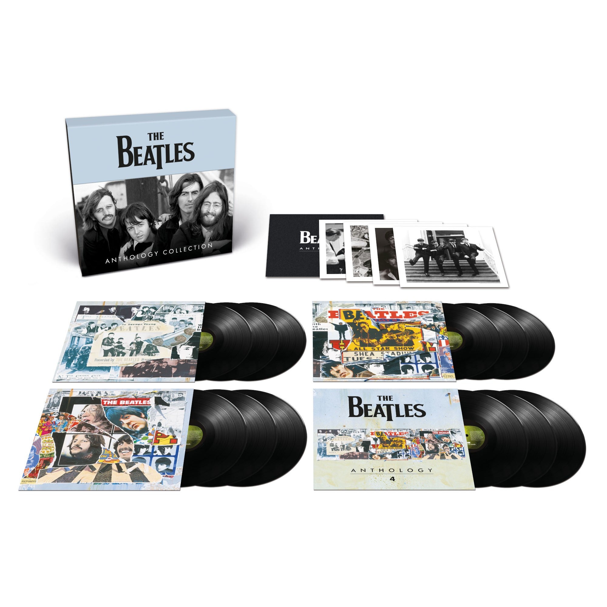 The Beatles Anthology Collection (2025 Edition) + Limited, Numbered Photo Art Card Set: 12LP Boxset Limited, Numbered Photo Art Card Set: 12LP Boxset 419170