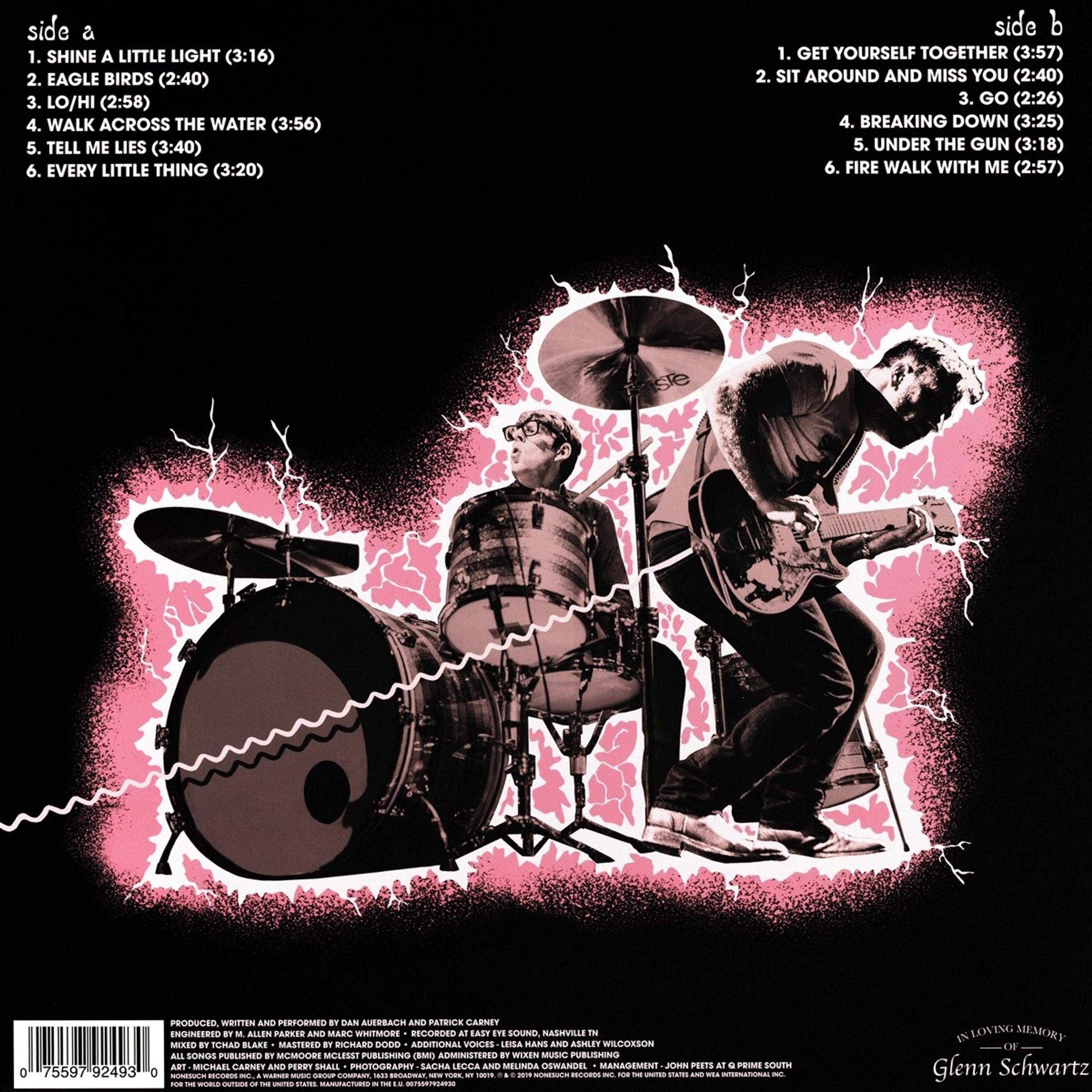 The Black Keys Let's Rock Black Vinyl LP 444423