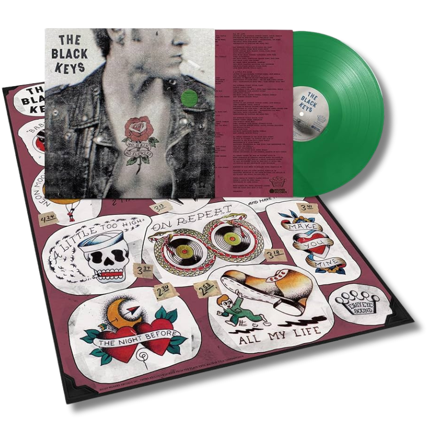 The Black Keys No Rain No Flowers Green Transparent Vinyl LP 444445