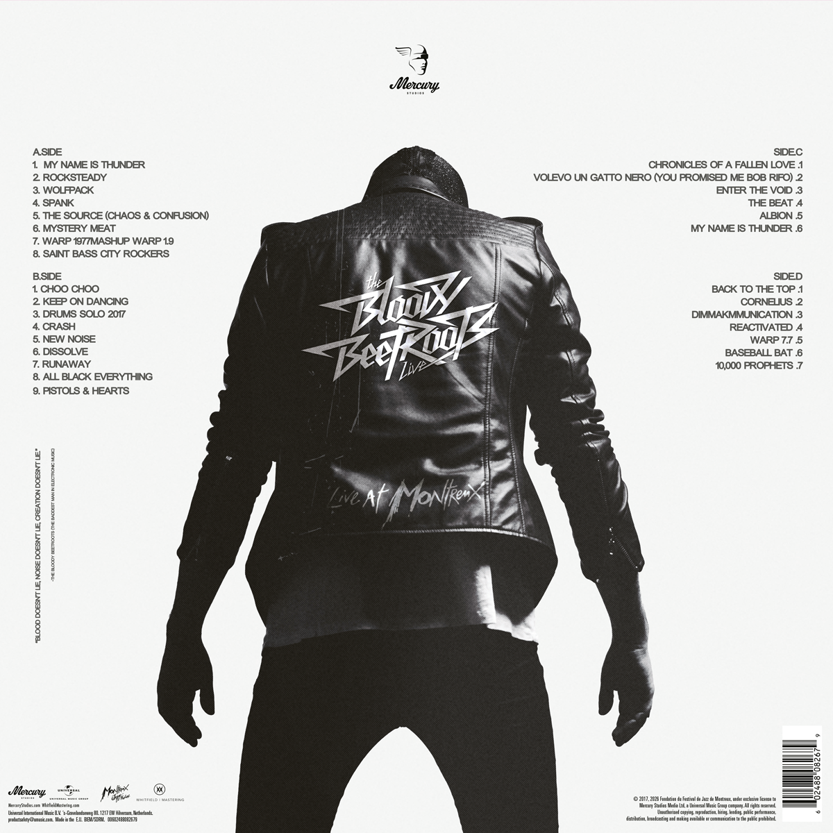 The Bloody Beetroots Live Live At Montreux 2017 Vinyl 2LP 456541