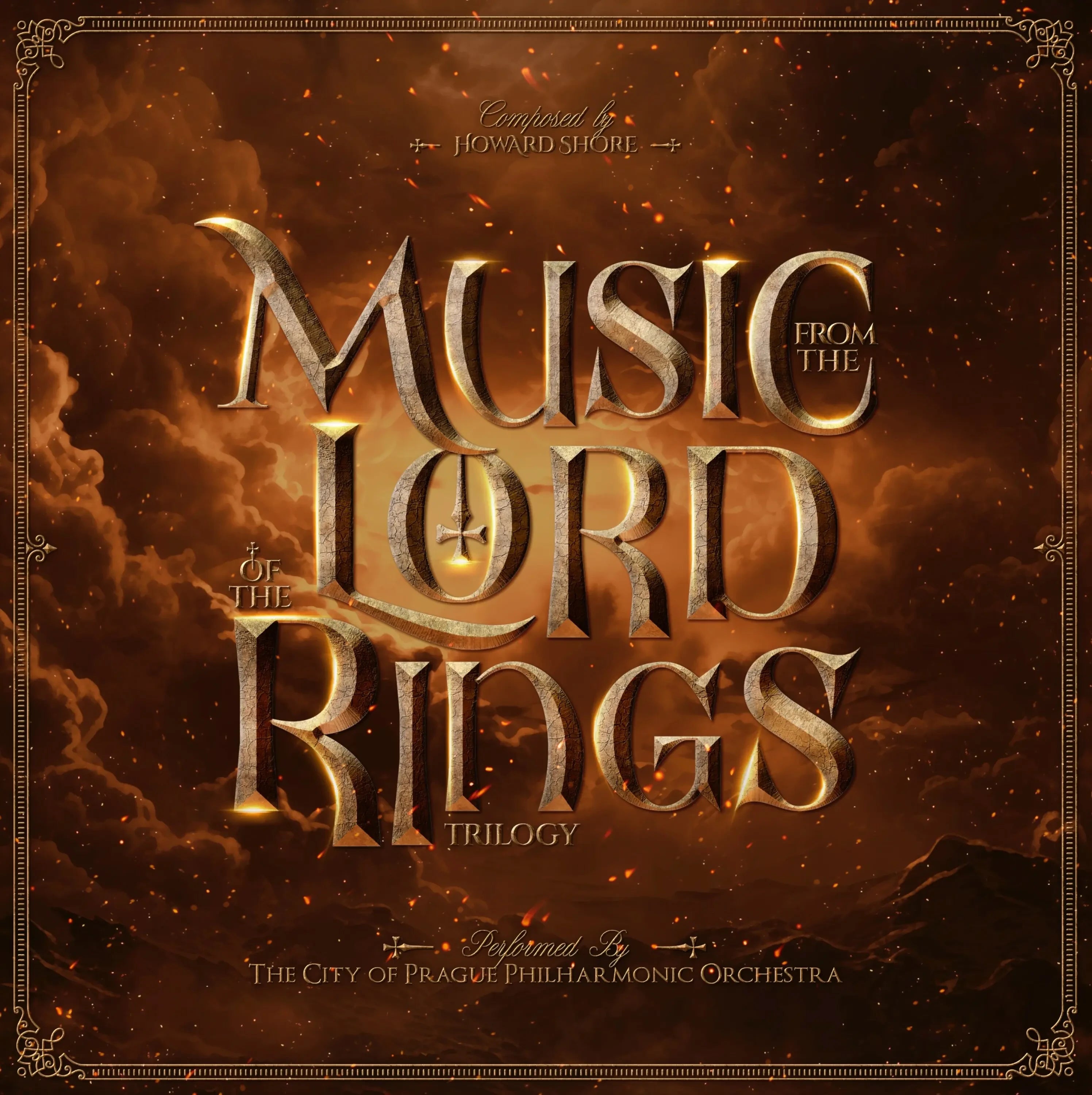 The City of Prague Philharmonic Orchestra Music From The Lord Of The Rings Trilogy Black Vinyl 4LP 440437
