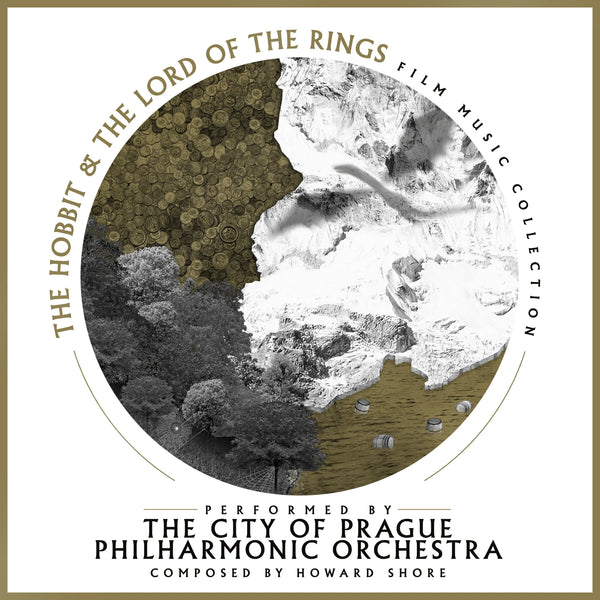 The City of Prague Philharmonic Orchestra - The Hobbit & The Lord Of The Rings - Film Music Collection (Black Vinyl 2LP)