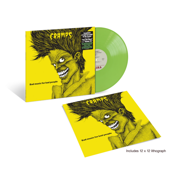 The Cramps - Bad Music For Bad People (Glow In The Dark Vinyl)