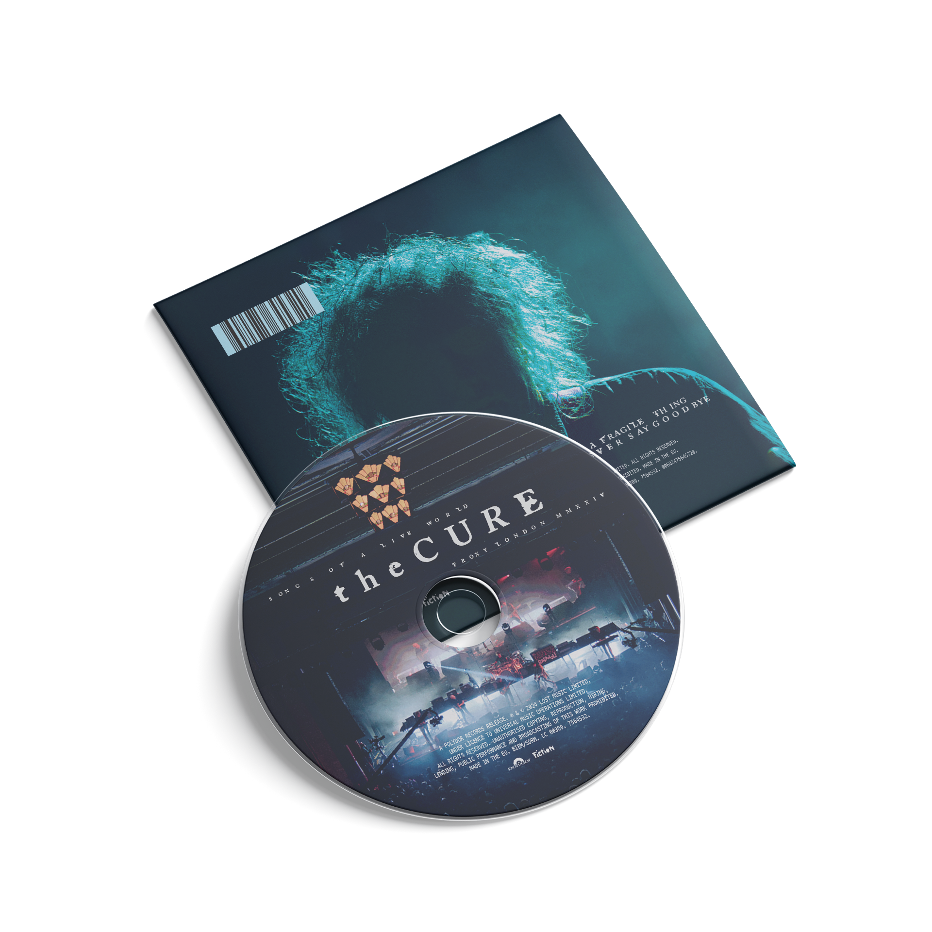 The Cure Songs Of A Live World : Troxy London MMXXIV CD 390613