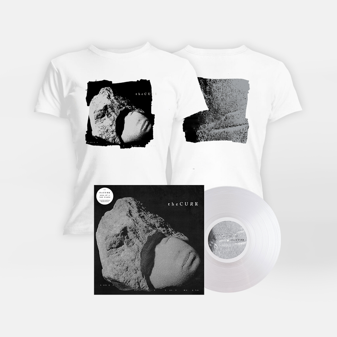 The Cure Songs of a Lost World Songs Of A Lost World Store Exclusive White Vinyl + White Eco Ladies T-Shirt 381634
