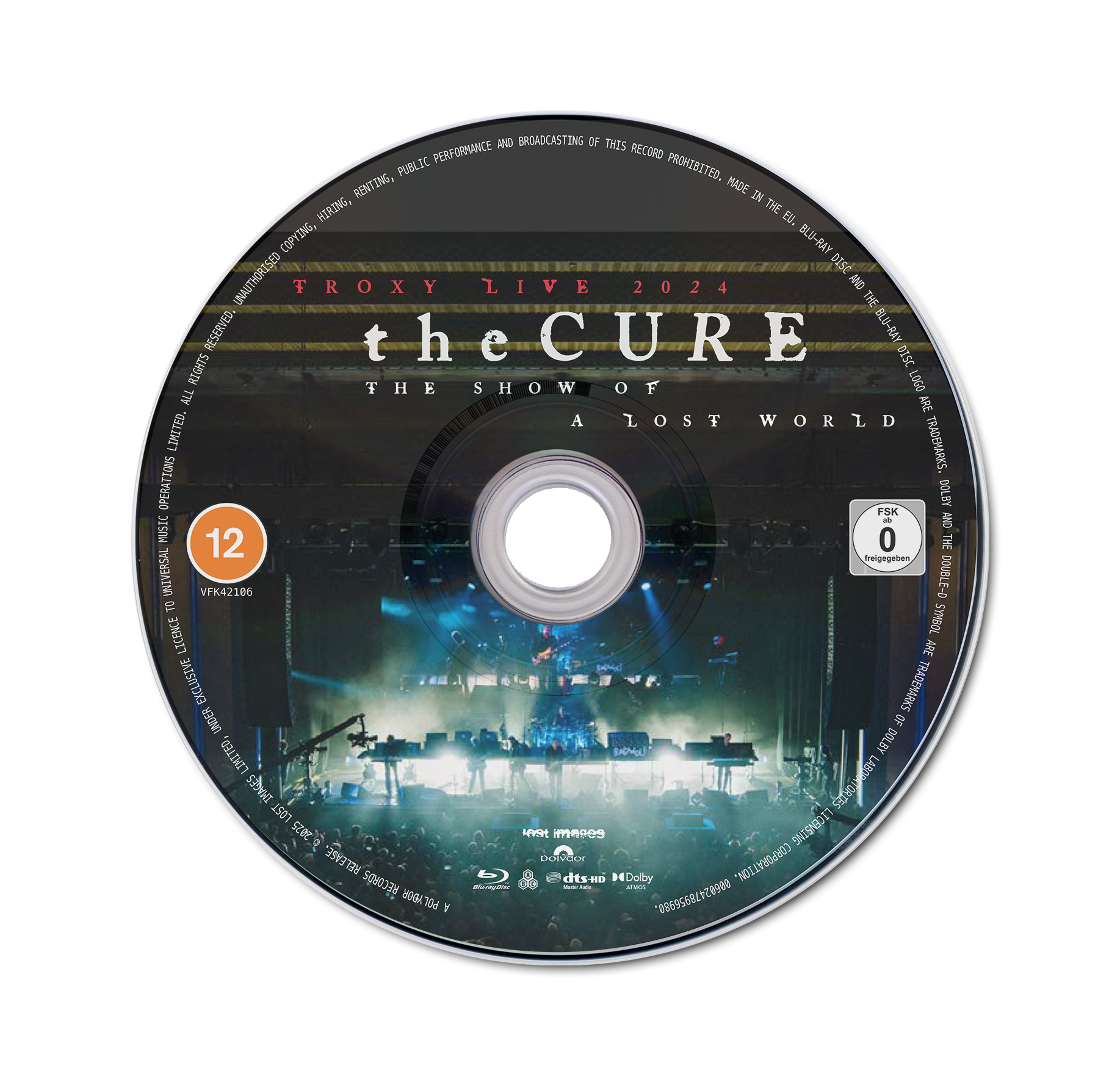 The Cure The Show Of A Lost World Blu Ray 429954