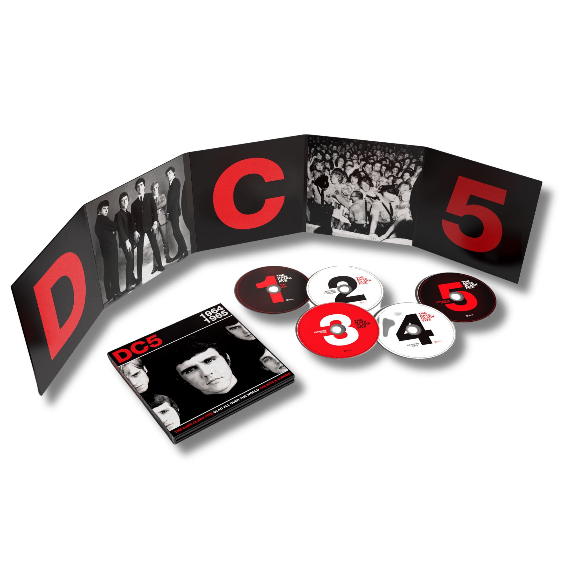 The Dave Clark Five Glad All Over the World - The Hits & Albums (1964-1965) 5CD Deluxe Box 457727