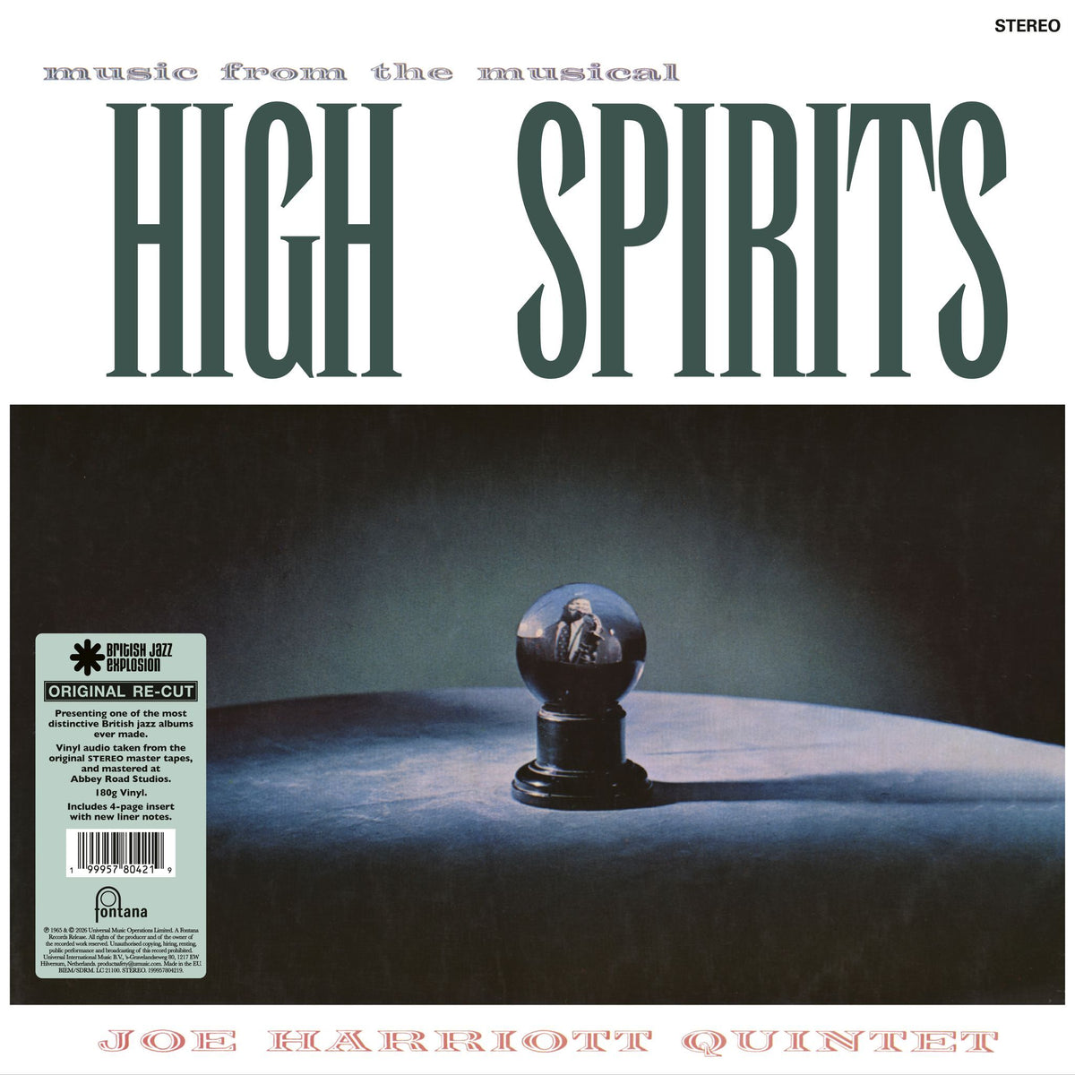 The Joe Harriott Quintet High Spirits British Jazz Explosion 458491