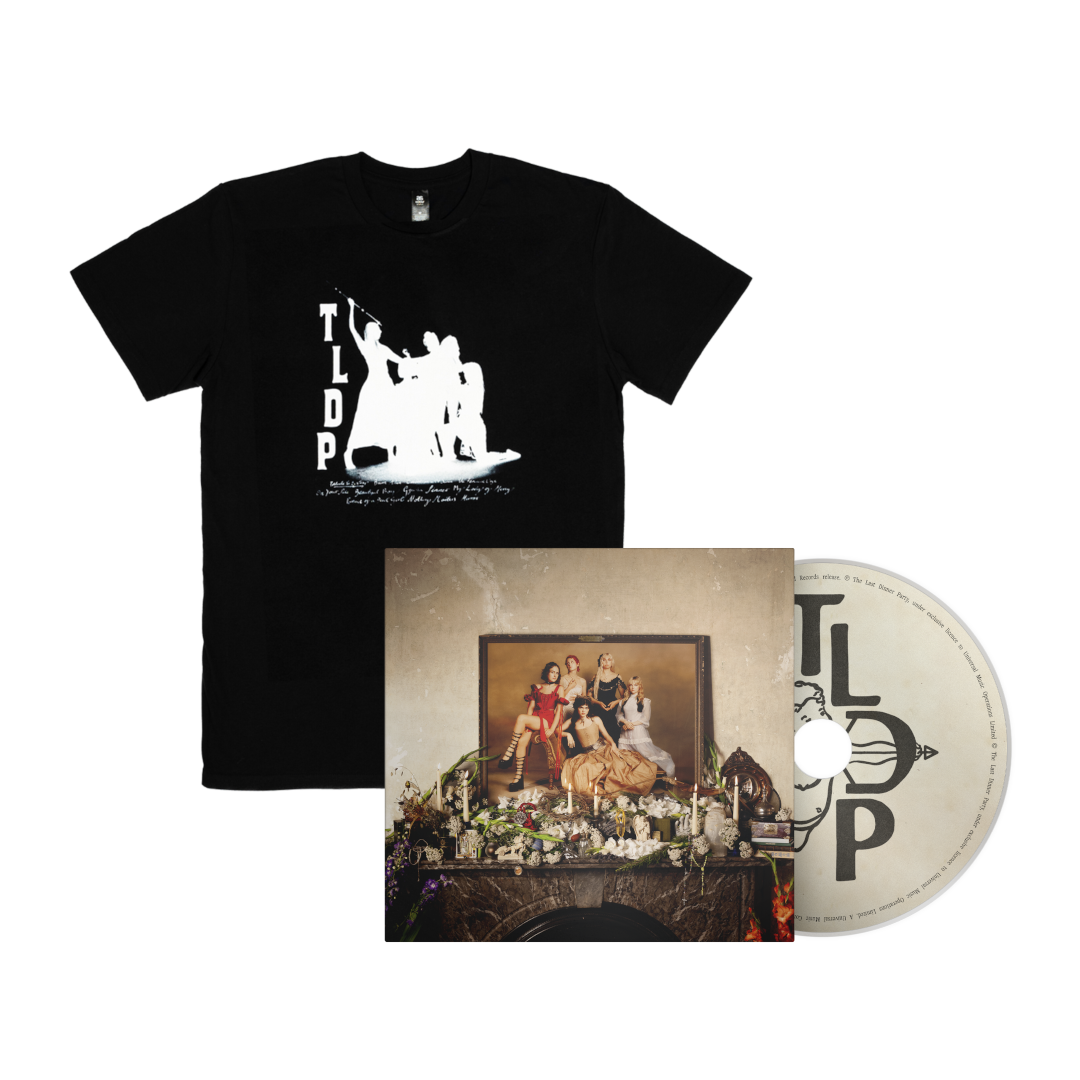 The Last Dinner Party Prelude To Ecstasy  CD + Arrow Black Tee Bundle 335385