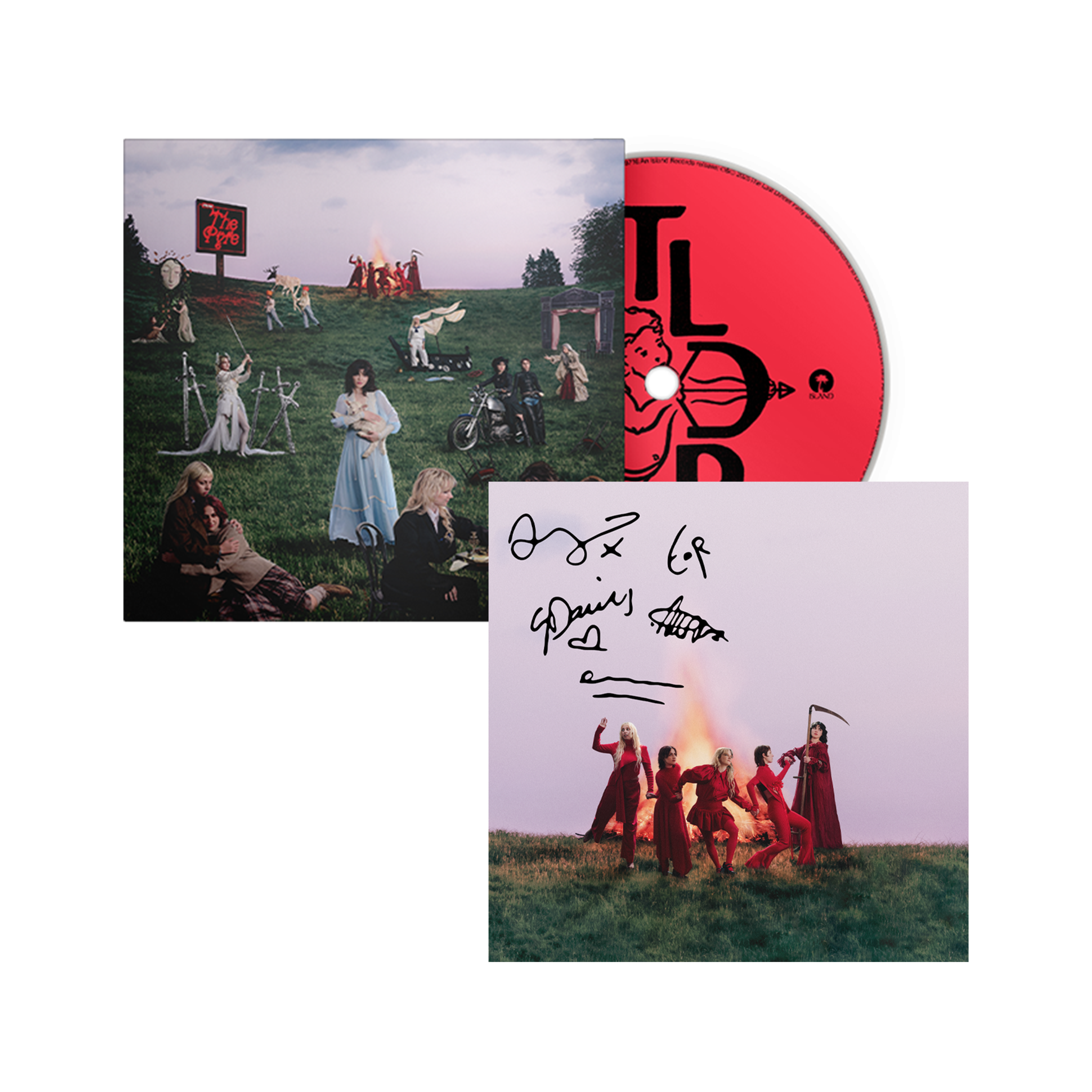 The Last Dinner Party From The Pyre CD + Signed Art Card 415814