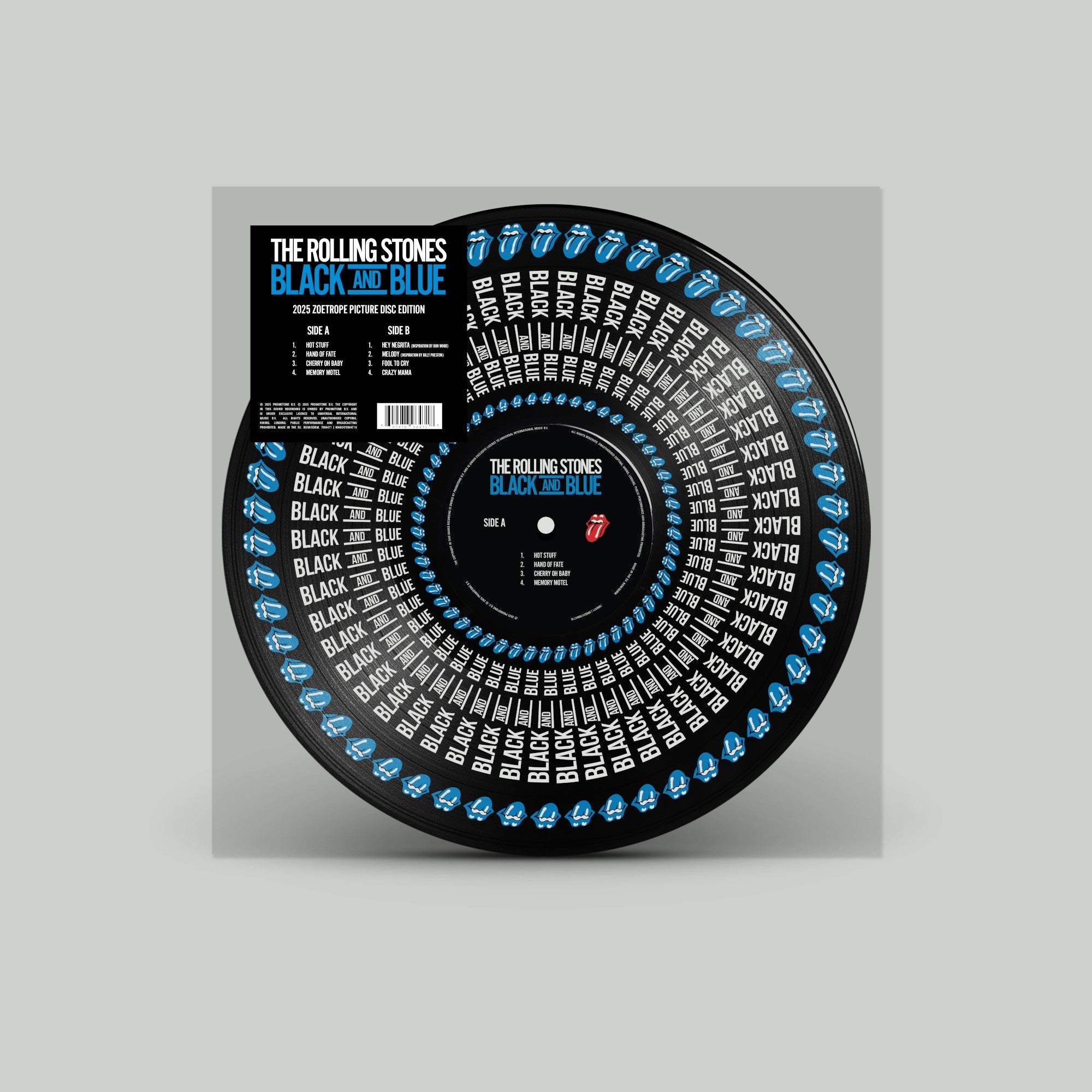 The Rolling Stones Black and Blue  1LP (Zoetrope) 422062