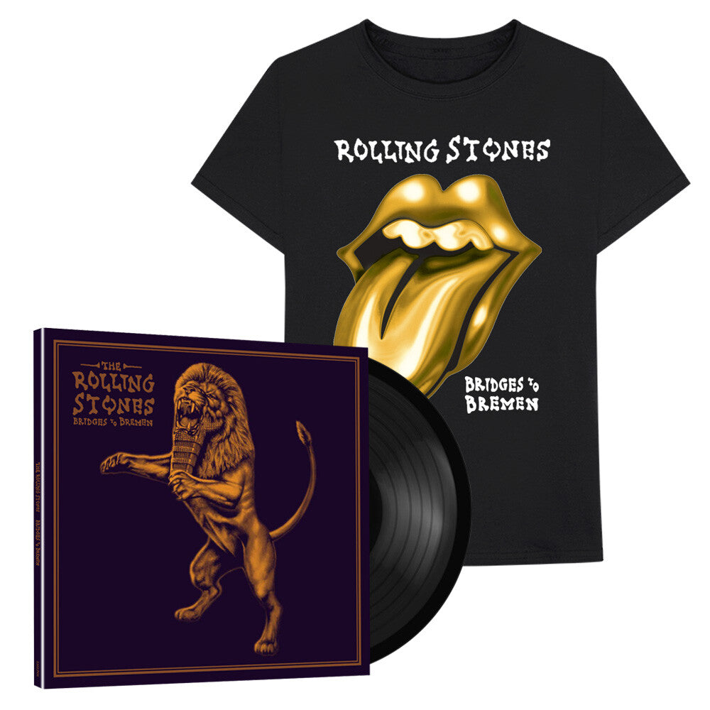 The Rolling Stones Bridges To Bremen (3LP & T-Shirt Bundle) LP Bundle 185628