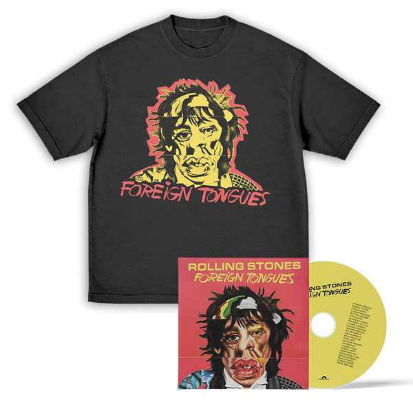 The Rolling Stones - Foreign Tongues CD + Foreign Tongues T-Shirt (CD)