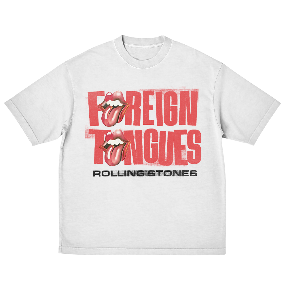 The Rolling Stones Foreign Tongues CD + Foreign Tongues Tongue T-Shirt CD 444667