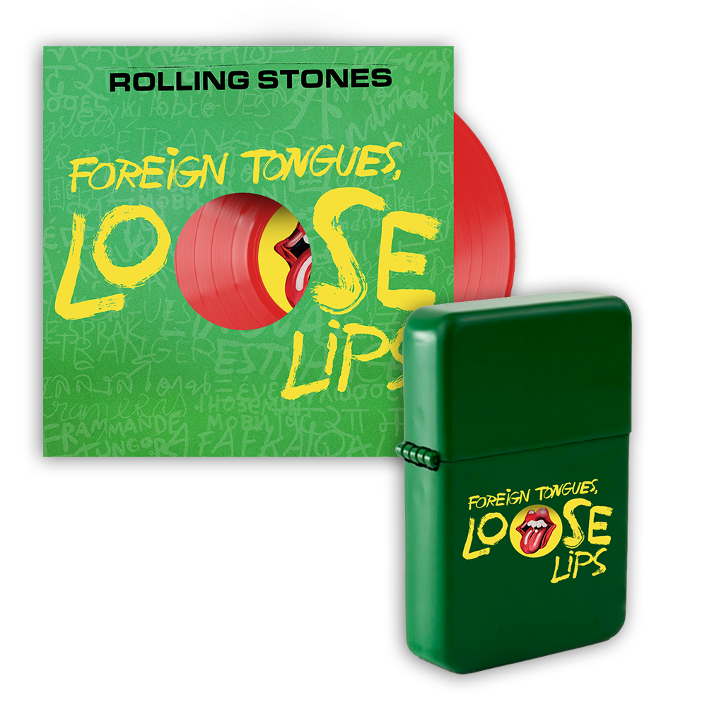 The Rolling Stones Foreign Tongues, Loose Lips 12" EP + CD + Loose Lips Zippo Lighter Bundle 12" EP + CD + Zippo 463149
