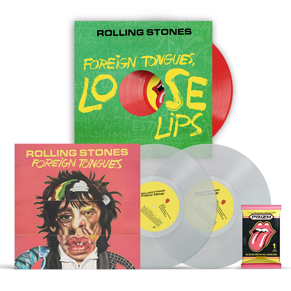 The Rolling Stones Foreign Tongues, Loose Lips 12" EP + CD + Store Exclusive Panini Edition LP 12" EP + CD + Store Exclusive Panini Edition LP 463167