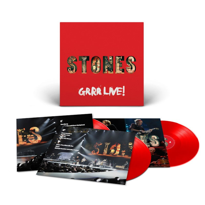 The Rolling Stones GRRR Live! Exklusive 3LP Gatefold Red 369452