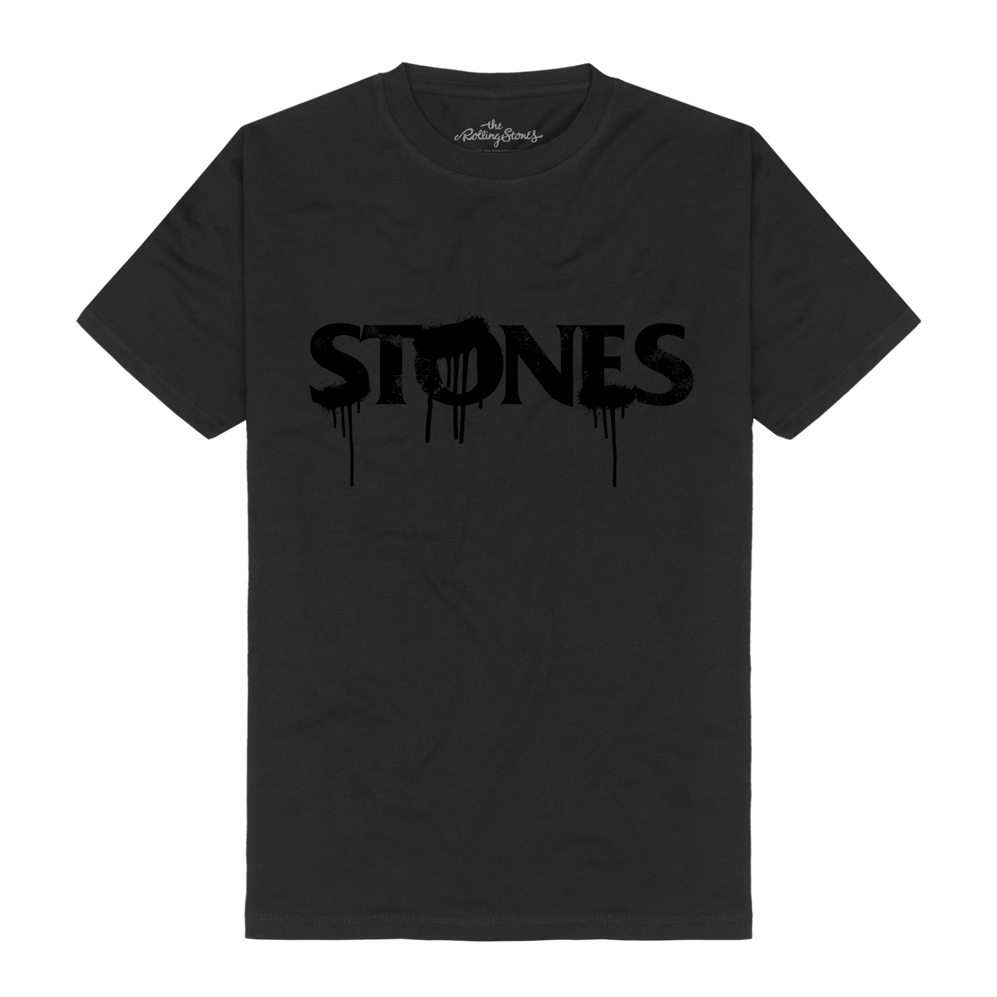 The Rolling Stones Paint it Black Drip T-Shirt 316857