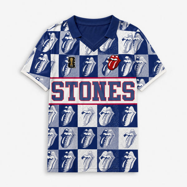 The Rolling Stones - Rolling Stones x FIFA World Cup 2026 Checkered Jersey (Jersey)